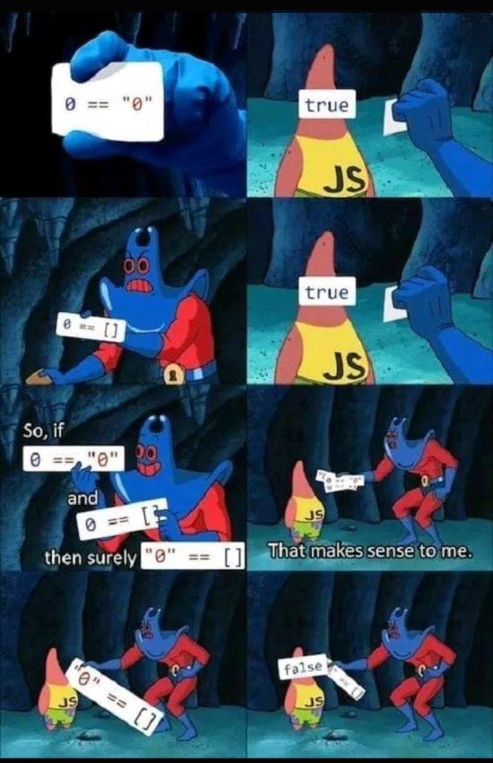 JS的比较结果